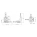 Manual XYZ Integrated Linear Stage SD302WM13HR